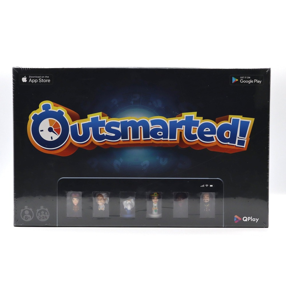 Outsmarted Board Game Black 2023 Edition Live Family Quiz Trivia Night NEW